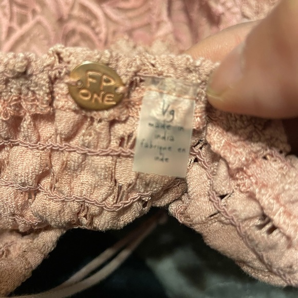 Free people Women’s Pink Adella summer mini dress - Picture 4 of 6